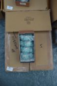 Box Containing 15 Boxes of Ceramic Door Knobs