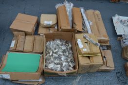 Fourteen Boxes of Assorted Drawer Runners, Ceramic