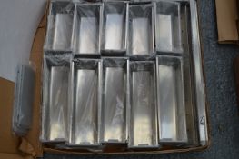 Box Containing Four Sets of Stainless Steel Drawer