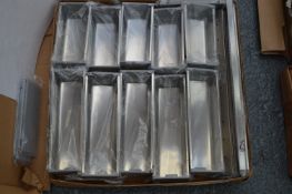 Box Containing Four Sets of Stainless Steel Drawer
