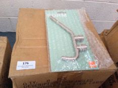 Six Boxes of 8 Double Hook Satin Large