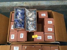 Fifteen Boxes of Porcelain Door Knobs (Various Sty