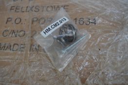 Box of 200 Basket Weave Knobs with Antique Pewter