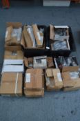 Fifteen Boxes of Assorted Door Handles and Knobs (