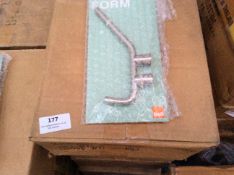 Six Boxes of 8 Double Hook Satin Large