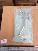 Five Boxes of Six Satin Hooks Large