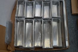 Box Containing Four Sets of Stainless Steel Drawer
