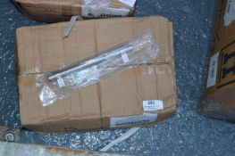 Box Containing 50 128mm Steel Handles with Brushed
