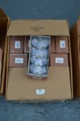 Box Containing 15 Boxes of Ceramic Door Knobs