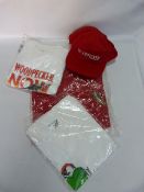 Three Woodpecker Cider T-Shirts and a Cap