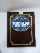 Wooden Wall Plaque 