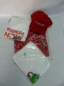 Three Woodpecker Cider T-Shirts and a Cap