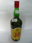 Justerini & Brooks Rare Blended Scotch Whiskey 40 fl oz 1970's