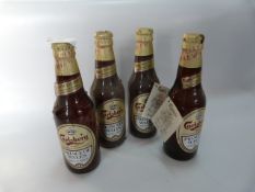 Four Bottles of Carlsberg Prince of Wales Special Brew Lager