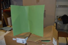 *Two Boxes of 25 Invo Twin Pocket Wallet (Green)