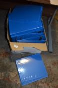 *Box of 14 Blue Ring Binders