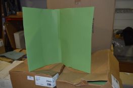 *Two Boxes of 25 Invo Twin Pocket Wallet (Green)