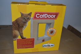 Box containing Twelve Spectra Pet Cat Doors