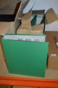 *Box of 10 A4 Green Lever Arch Folders