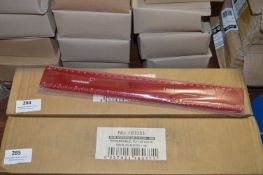 *Box Containing 50 Recycled 30cm Rulers (Red)