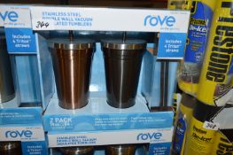 *Two Rove Insulated Stainless Steel Tumblers