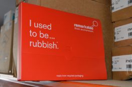 *Two Boxes of A4 Recycled Wallets (Red)