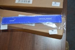 *Box Containing Recycled 50cm Rulers