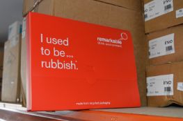 *Two Boxes of A4 Recycled Wallets (Red)