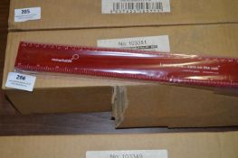 *Box Containing 50 Recycled 30cm Rulers (Red)