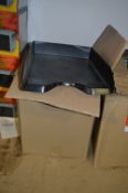 *Box Containing 10 Black Filing Trays