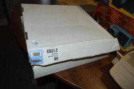 *Two Boxes of 50 Concord Flat File (Blue)