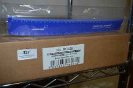 *Three Boxes of 50 30cm Recycled Rulers (Blue)