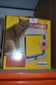 Box containing Spectra Pet Cat Doors