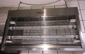 2 x Buffalo Eazyzap Stainless Steel Fly Zappers - Model CE894 - CL188 - Ref 2ND93 - Location: London