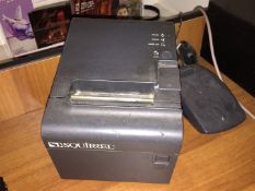 1 x Squirrel Receipt Printer and Cash Drawer  - CL188 - Ref 1ST55 - Location: London W1J