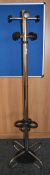 1 x Coat and Umbrella Stand - Chrome Finish  CL400 - Ref 023 - Location: Manchester M32 Collection
