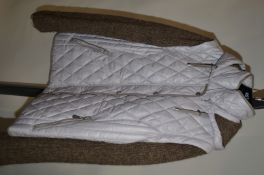 1 x Steilmann Kirsten Quilted Hooded Womens Coat with Knitted Sleeves - CL210 - Ref SC2093 - Locatio