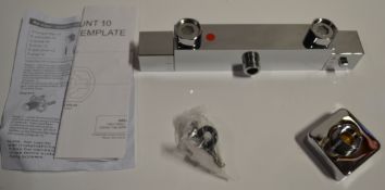 1 x VP Square Bar Valve with Divertor - BARV07-A - Ref: DSY160 - CL190 - Location: Altrincham WA14