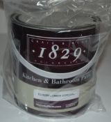 1 x VP Craig & Rose Elderflower Cordial Kitchen & Bathroom Paint 2.5 Litres - Ref: DSY148 - CL190 -