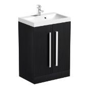 1 x Arden Essen Drift 600mm Vanity Unit With Sink Basin - Unused Stock - CL190 - Ref BOLT033 -