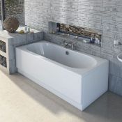 1 x Islington Bath With Side and End Panels - High Quality Acrylic Finish in White - 1700x700mm Size