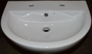 1 x Elena 550mm Sink Basin Without Pedestal - Unused Stock - CL190 - Ref BOLT020 - Location: