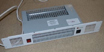 1 x Myson Kickspace 600E Plinth Heater - 3.0kW, White Grille, Front Switch - CL011 - Ref JP702 -