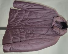 1 x Steilmann Kirsten Womens Quilted Pink Coat / Jacket - CL210 - Ref SC2071 - Location: Altrincham