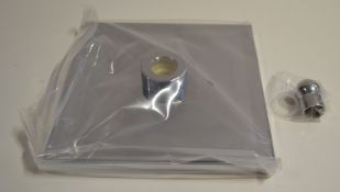 1 x VP Square Shower Head 200mm x 200mm - SQH22 - Ref: DSY179 - CL190 - Location: Altrincham WA14