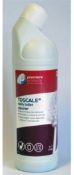 12 x Premiere 1 Litre TD Scale Toilet Cleaner With Angle Neck - Premiere Products - 2 in 1 Daily Toi