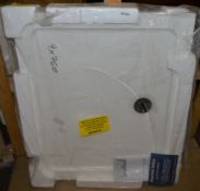 1 x Rectangular Stone Shower Tray - 900x760x40mm -  Unused Stock - CL190 - Ref BOLT043 - Location:
