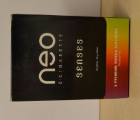 30 x Neo E-Cigarettes Senses Shisha Vanilla Disposable Electronic Cigarettes - New & Sealed Stock -