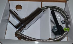 1 x VP Waterfall Basin Mixer Round Spout - 71119098100 - Ref: DSY136 - CL190 - Location: Altrincham