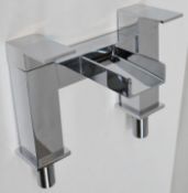 1 x Chrome Bath Filler – Used Commercial Sample In Good Condition - Model: Z03 – Plumbing Supplies –